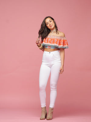 Sweet Riviera | Off The Shoulder Top - PepperLilly