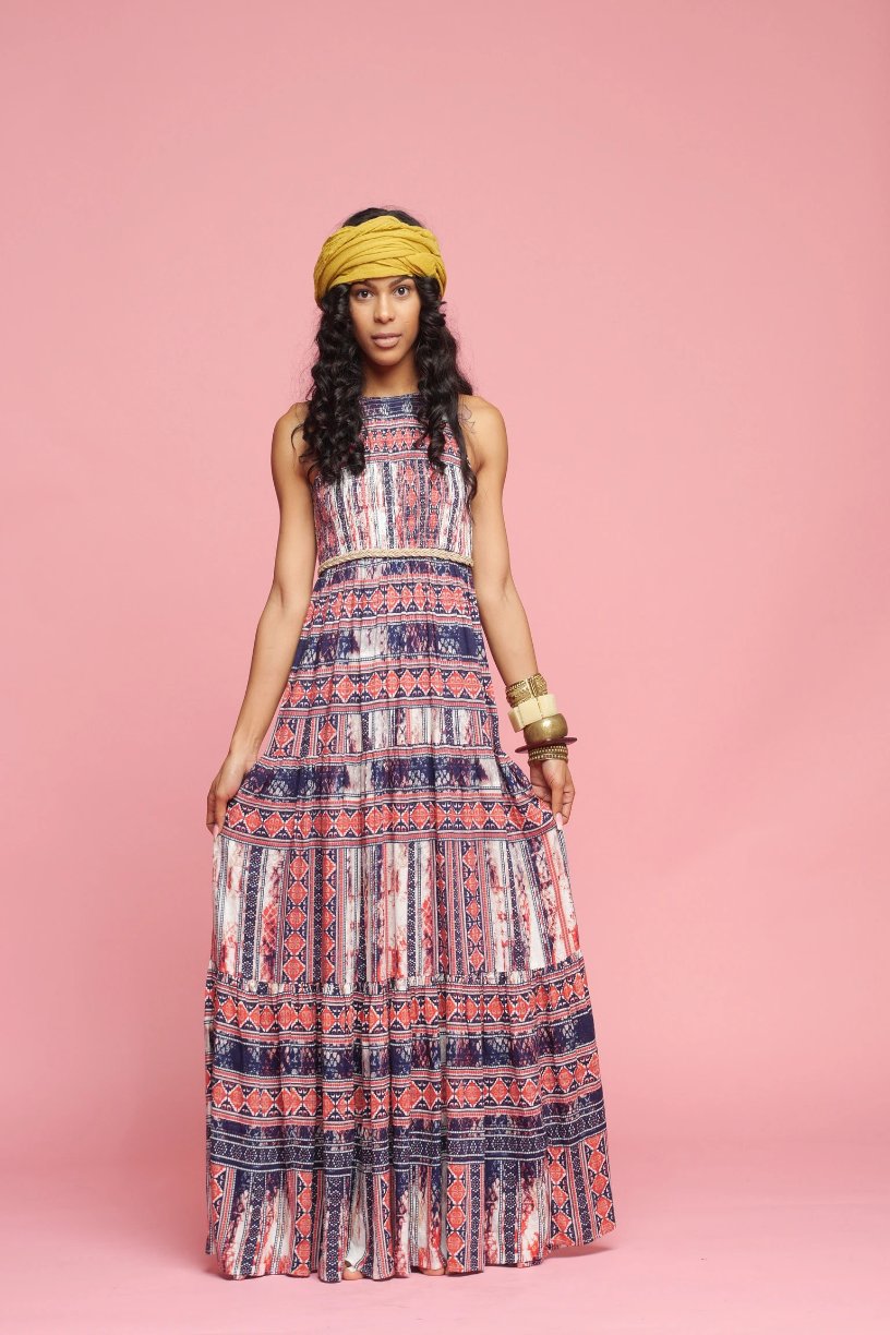 Roman style 2025 maxi dress