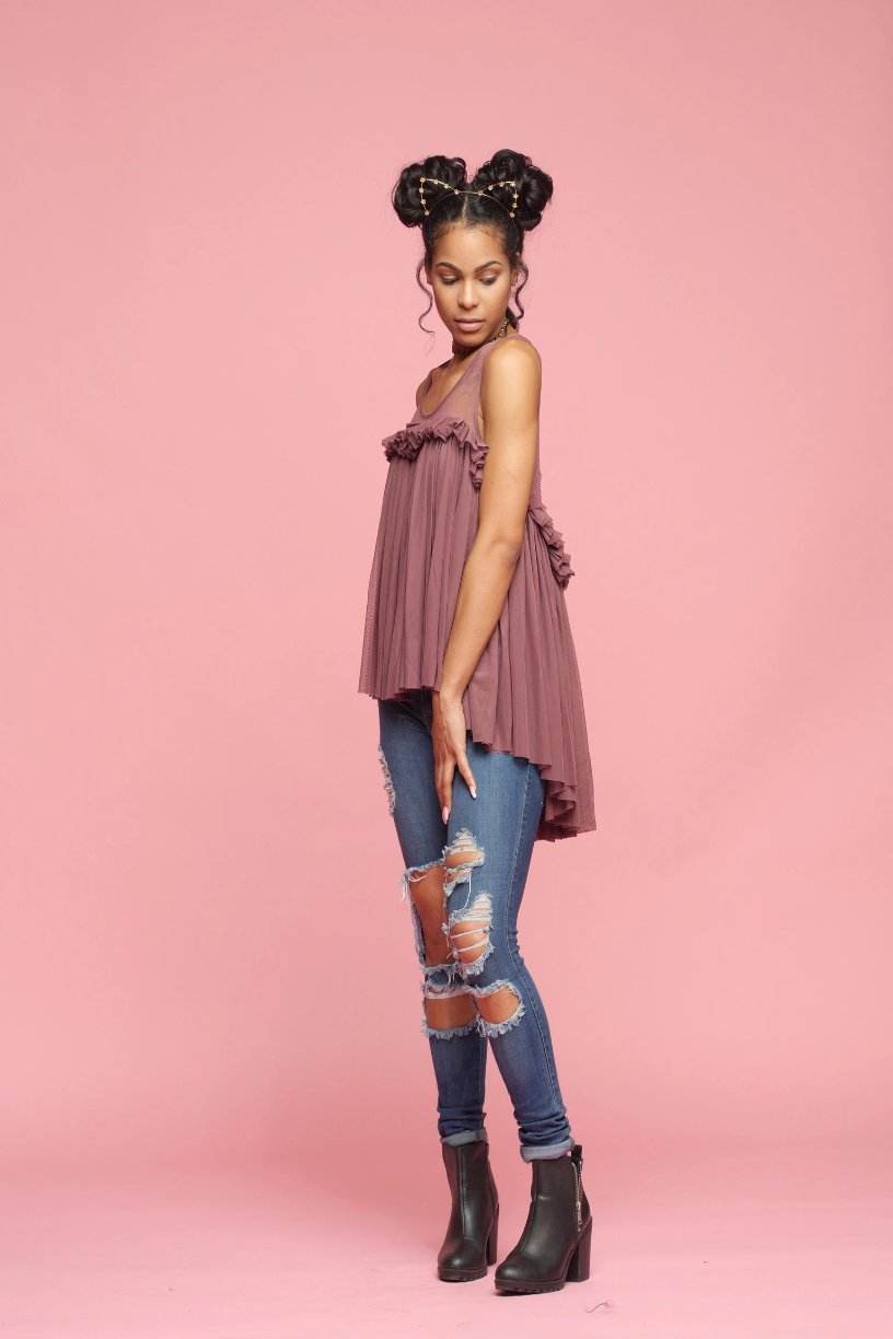 Little Lu Lu | High-Low Top - PepperLilly