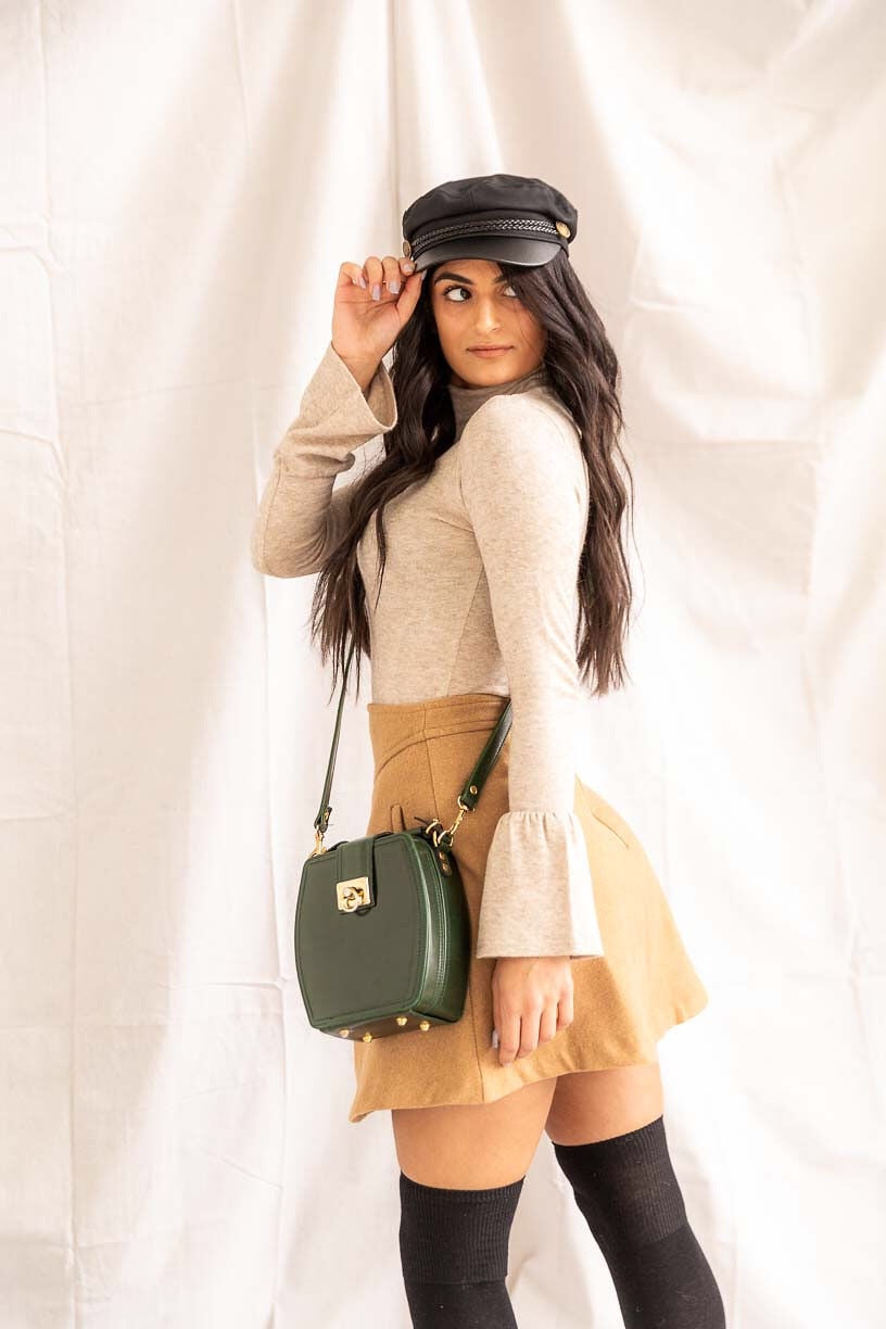 Warm Desert Sand | Flare Skirt - PepperLilly