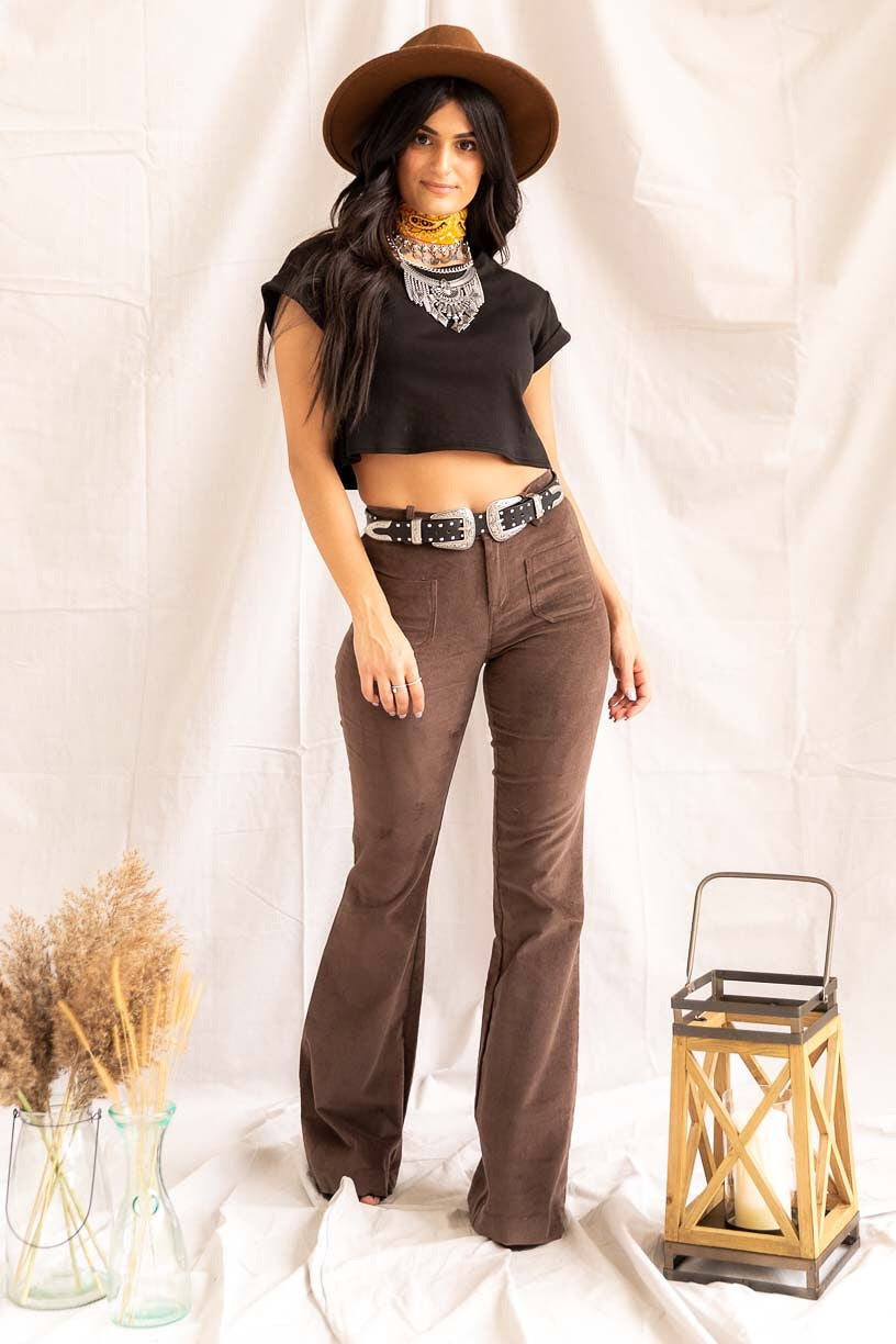 Southern Belle | Bell Bottoms (Chocolate) - PepperLilly