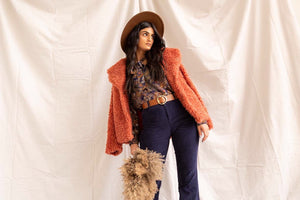 Southern Belle | Bell Bottoms (Navy) - PepperLilly