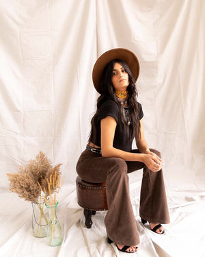 Southern Belle | Bell Bottoms (Chocolate) - PepperLilly
